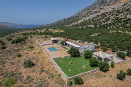  drone view of the villa
